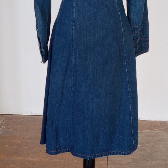 Vintage denim dress - Picture 12 of 14